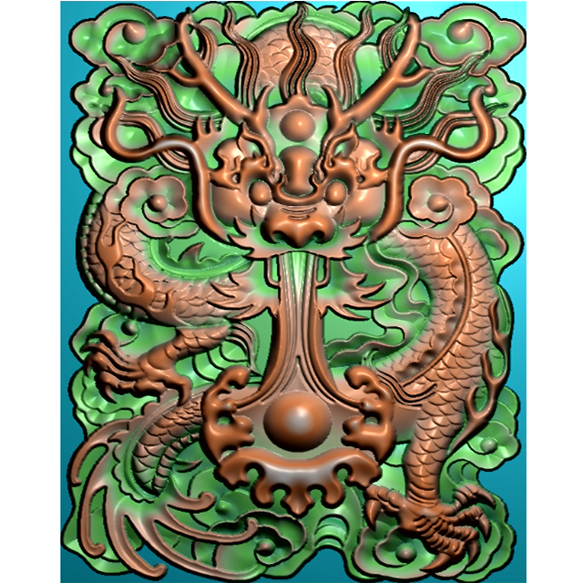 龙牌四六牌精雕图,四六牌浮雕图,四六牌雕刻图（SLP-0015）展示