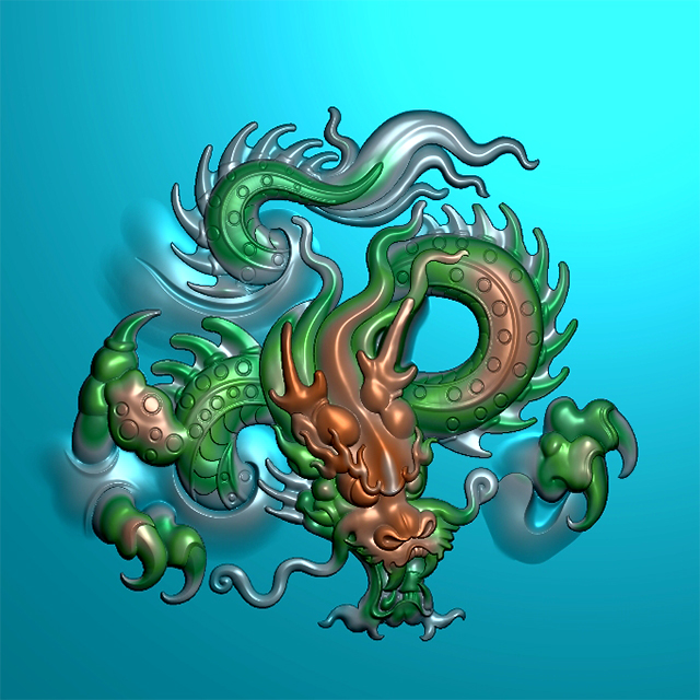 龙牌四六牌精雕图,四六牌浮雕图,四六牌雕刻图（SLP-0024）展示