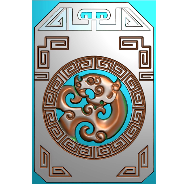四六牌精雕图,四六牌浮雕图,四六牌雕刻图,挂件精雕图,玉雕,木雕（SLP-0072）展示