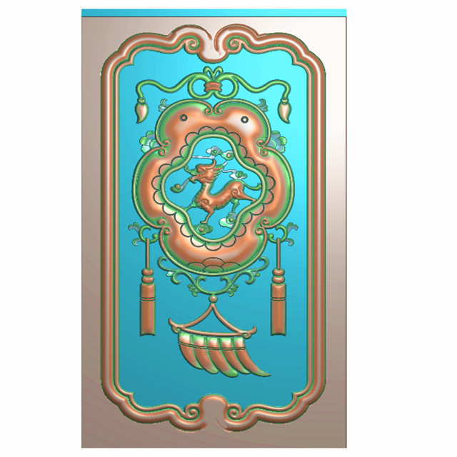 背板精雕图,背板浮雕图,背板雕刻图（CTBB-463）展示