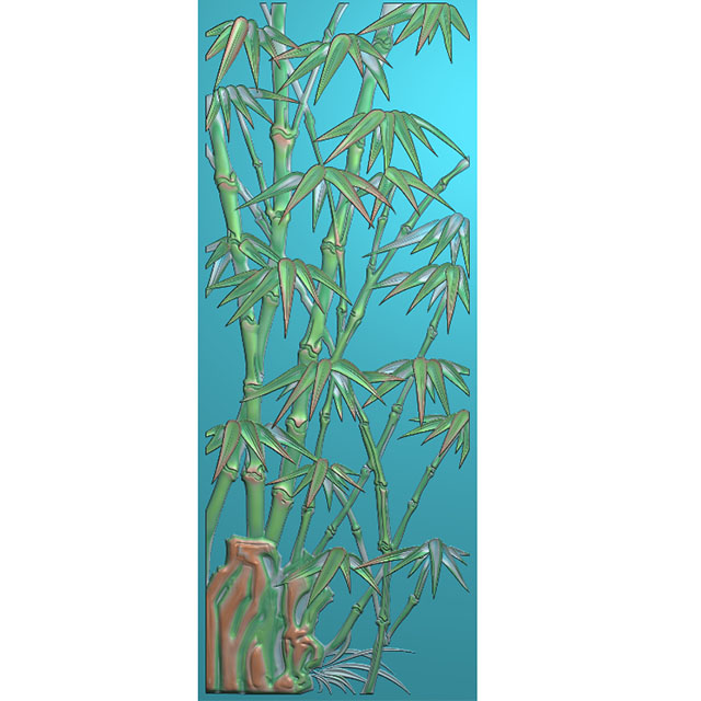 竹子精雕图,竹子浮雕图,竹子雕刻图,竹子加工图（ZZ-021）展示