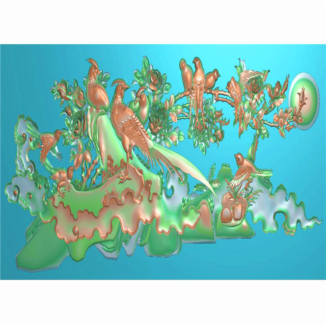玄关背景墙精雕图,玄关背景墙浮雕图,玄关背景墙雕刻图（XG-51）展示