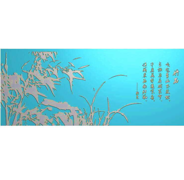 牌匾文字背景精雕图,文字背景浮雕图,文字背景雕刻图,文字背景加工图（Z-3037）展示