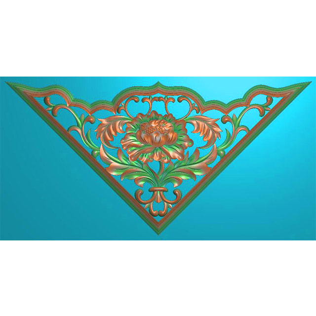 家具角花精雕图（JH-036）展示