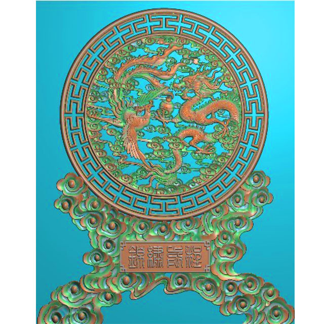 龙凤精雕图（L-1216）展示