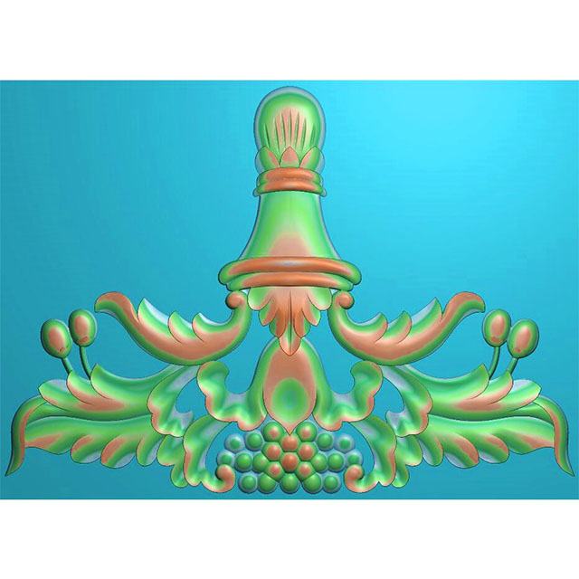 欧式洋花贴花长条门花精雕图（CT-625）展示
