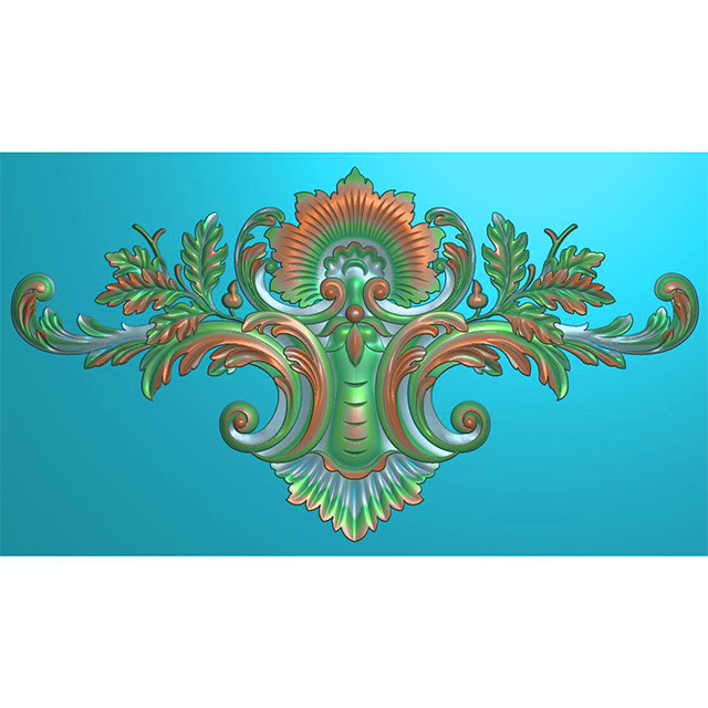 欧式洋花贴花长条门花精雕图（CT-709）展示