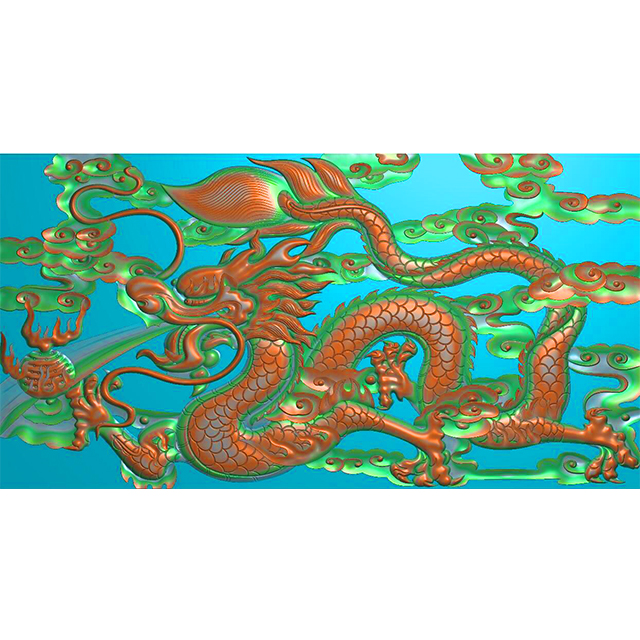 石雕龙精雕图有线（ZS-113）展示