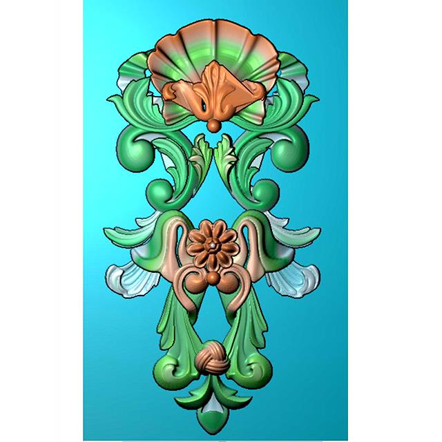 石材欧式洋花浮雕图（OS-18）展示