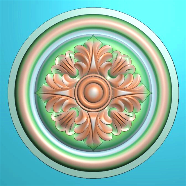 石材欧式洋花浮雕图（OS-26）展示