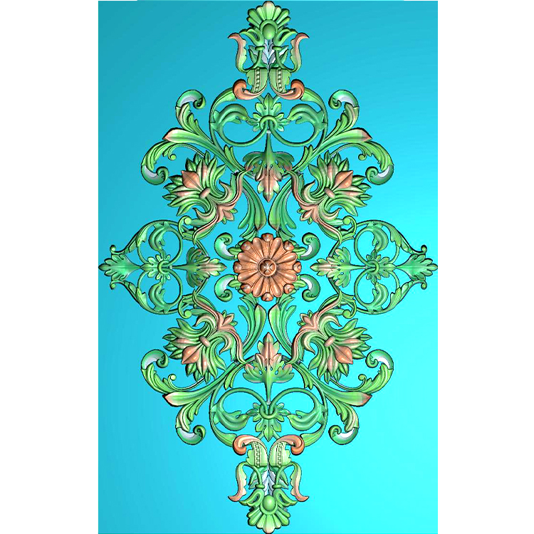 石材欧式浮雕洋花精雕图（OS-273）展示