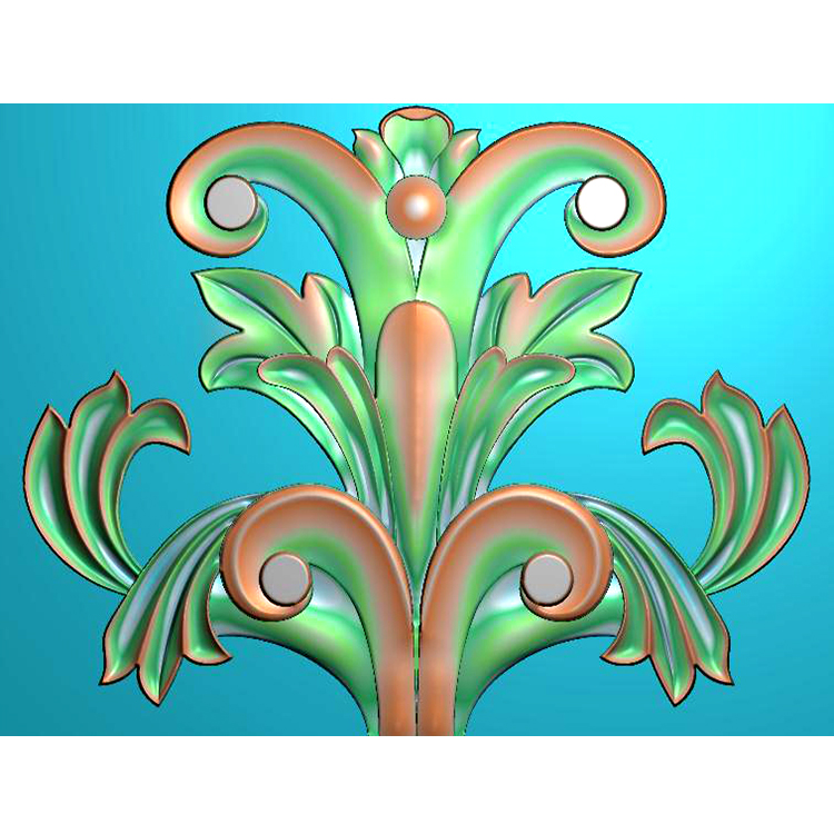 石材欧式浮雕洋花精雕图（OS-308）展示