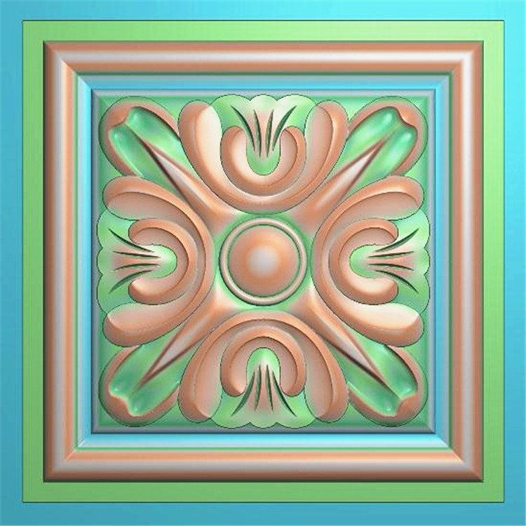 石材欧式浮雕洋花雕刻图（OS-428）展示