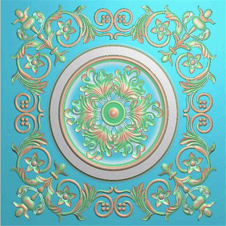 石材欧式浮雕洋花雕刻图（OS-416）展示