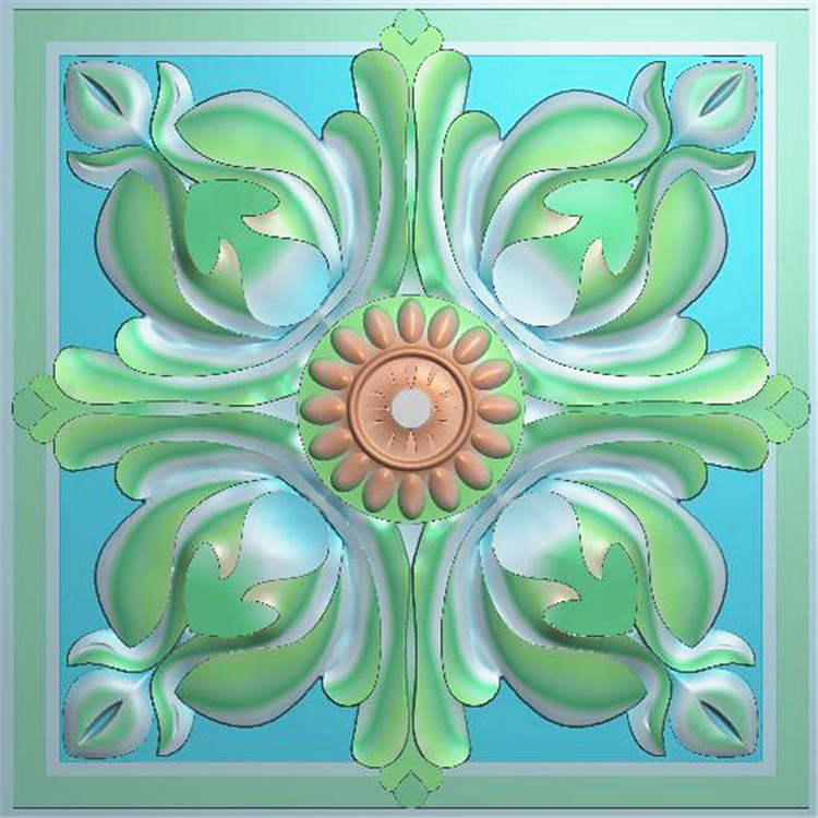 石材欧式浮雕洋花雕刻图（OS-413）展示