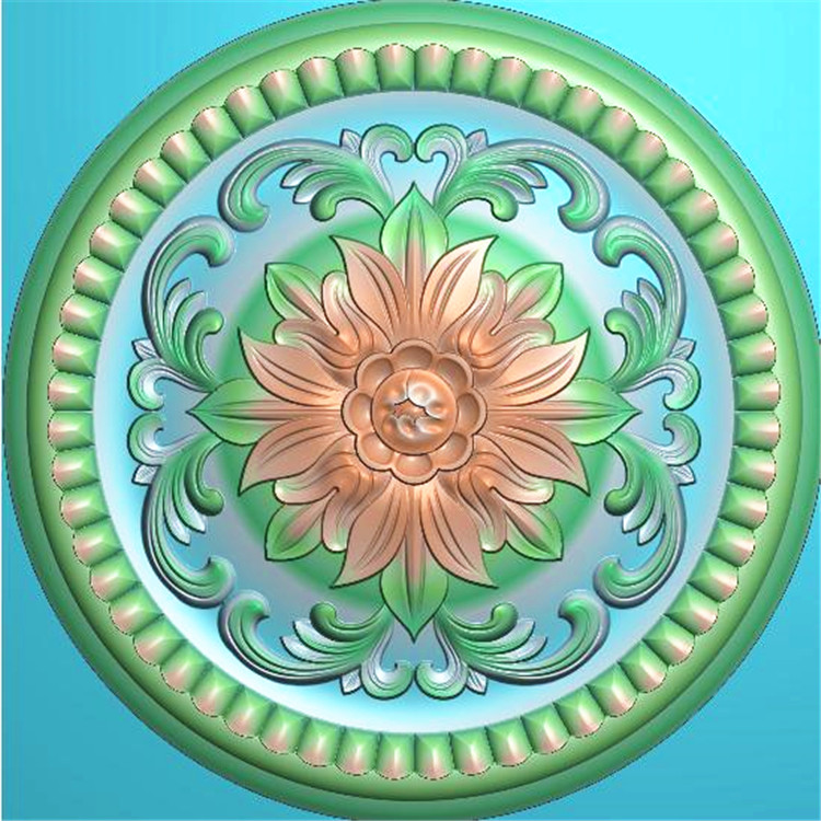 石材欧式浮雕洋花雕刻图（OS-388）展示