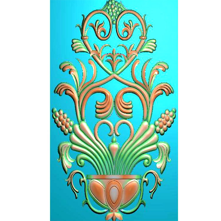 石材欧式洋花浮雕精雕图（OS-317）展示