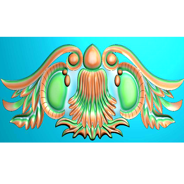 石材欧式洋花浮雕精雕图（OS-341）展示