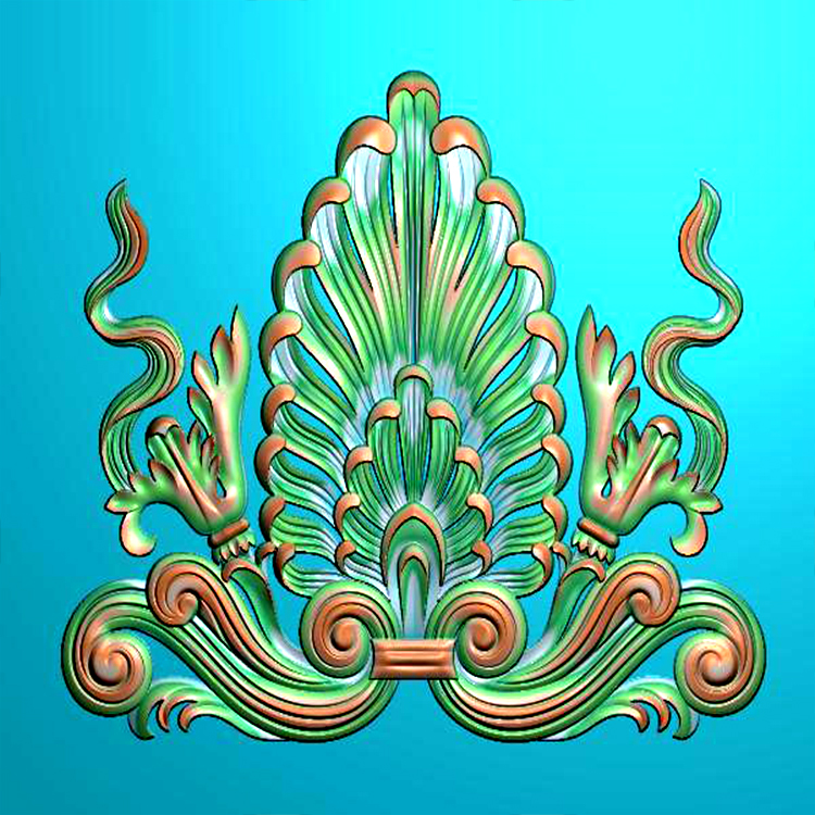 石材欧式洋花浮雕精雕图（OS-359）展示