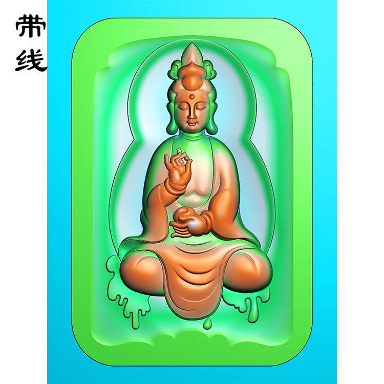 观音精雕图(ZGY-114)展示