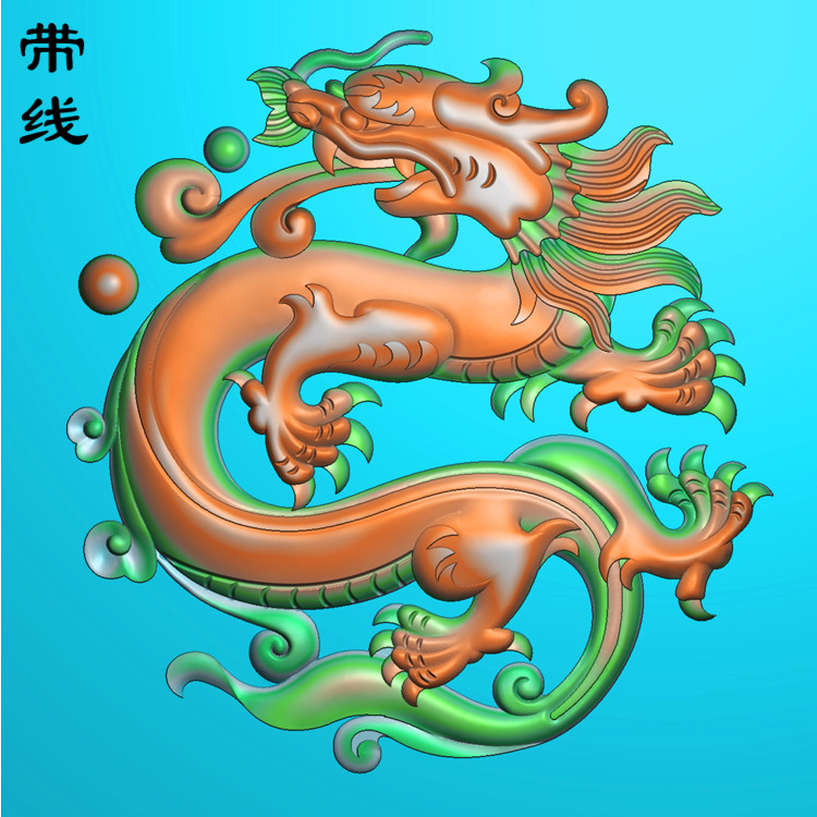 仿古龙精雕图(GJL-060)展示