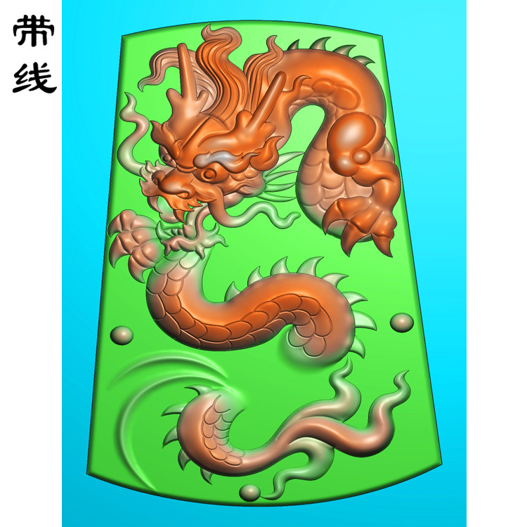 龙牌精雕图(GJL-061)展示
