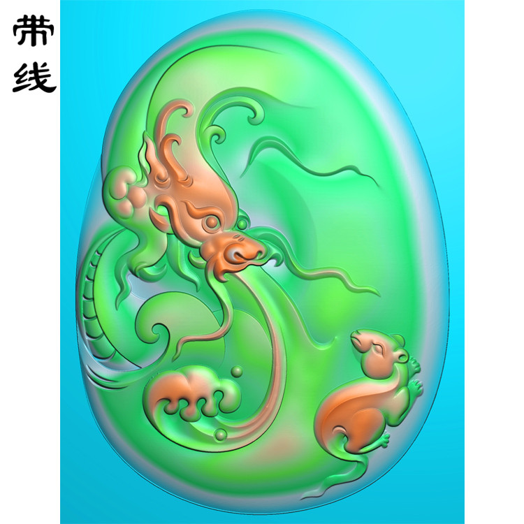 望子成龙精雕图(GJL-170)展示