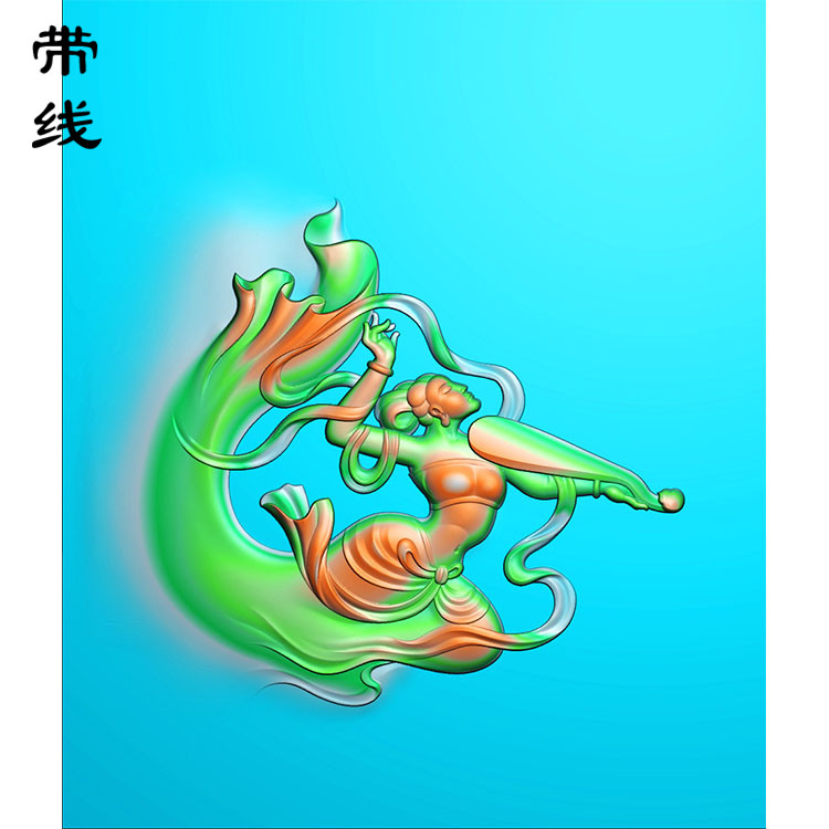 美女仙女精雕图(GDR-021)展示