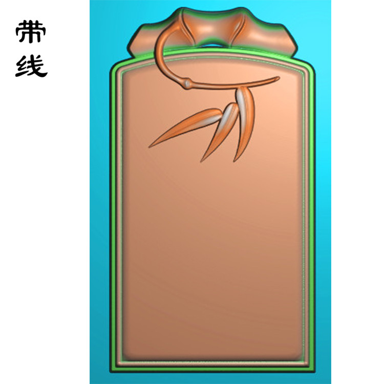 竹子福字精雕图(ZN-027)展示