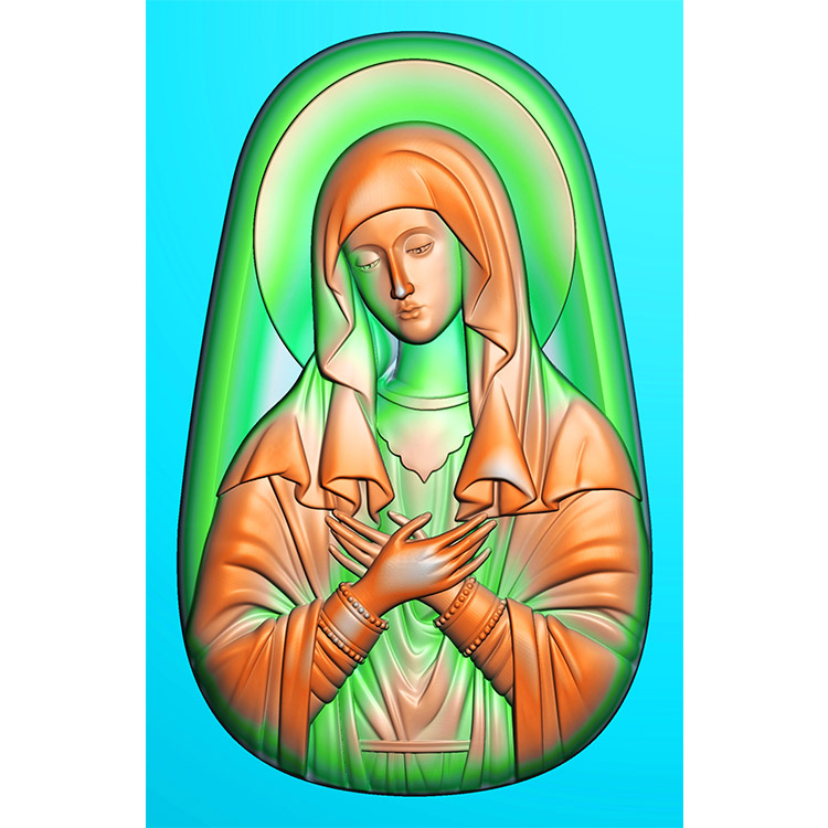 圣母(玛利亚)精雕图(XFR-003)展示