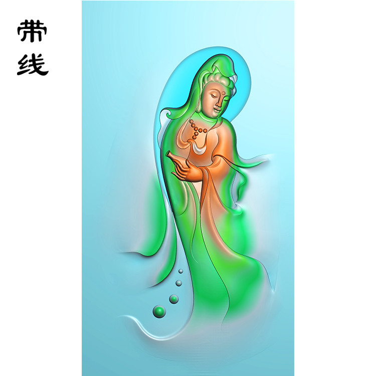 观音精雕图(OGF-043)展示