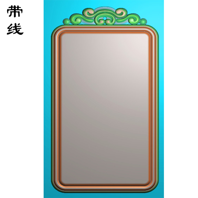仿古无事牌精雕图(WSP-148)展示