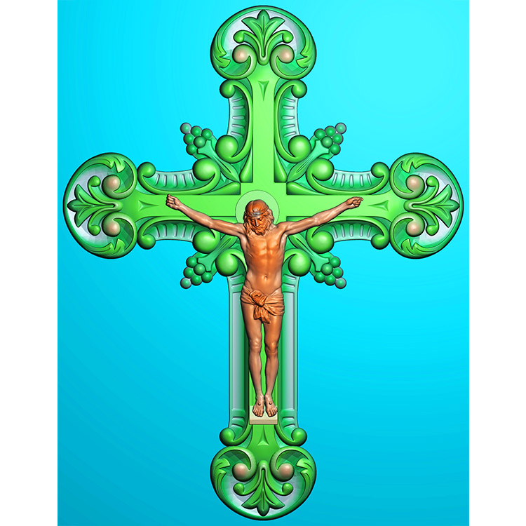 十字架精雕图(SZJ-009)展示
