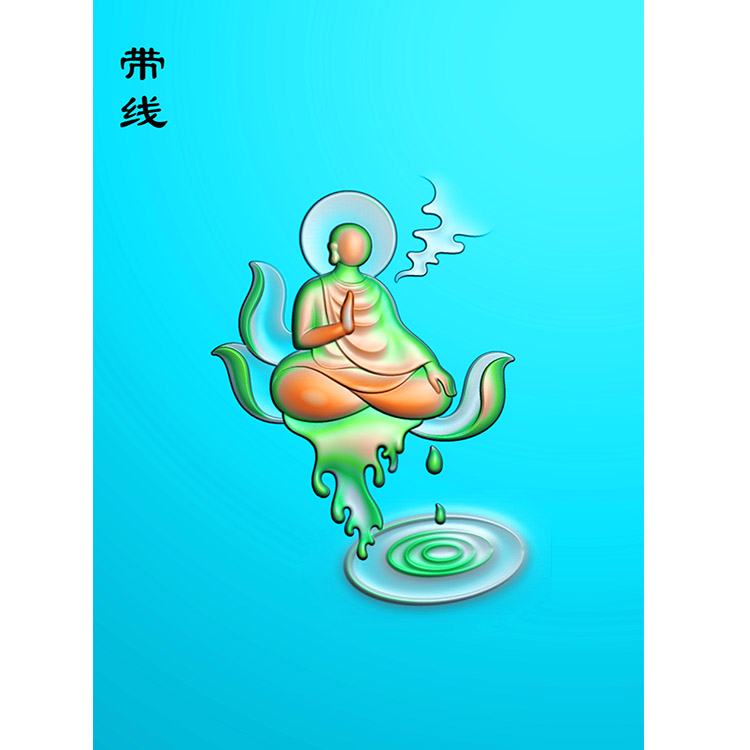 悟道佛像精雕图(DFX-060展示