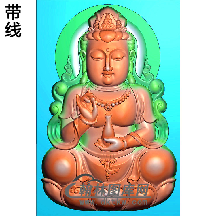 立体观精品挂件精雕图（LGY-106)展示