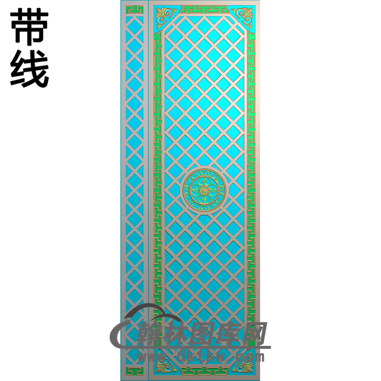 铝雕镂空洋花精雕图（TM-0109）展示