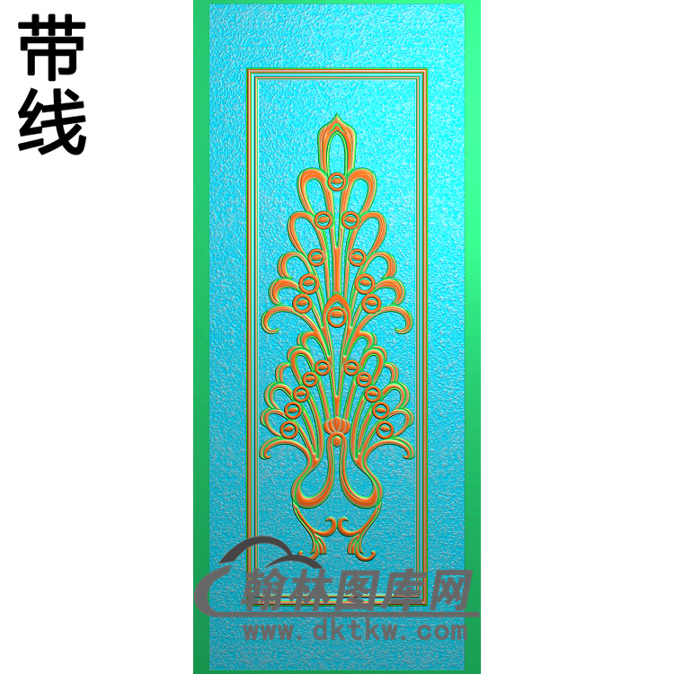 镂空洋花铝雕精雕图（TM-0170）展示