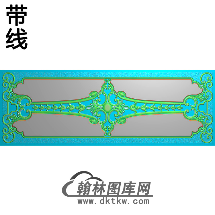 洋花铝雕精雕图（TM-293）展示