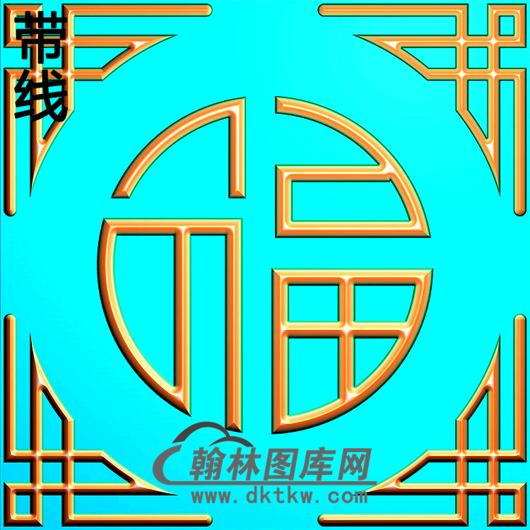 欧式方形洋花精雕图（FXH-317）展示
