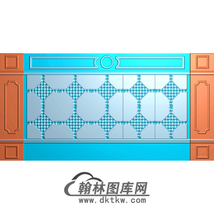 整体背景墙精雕图(BJQ-169)展示