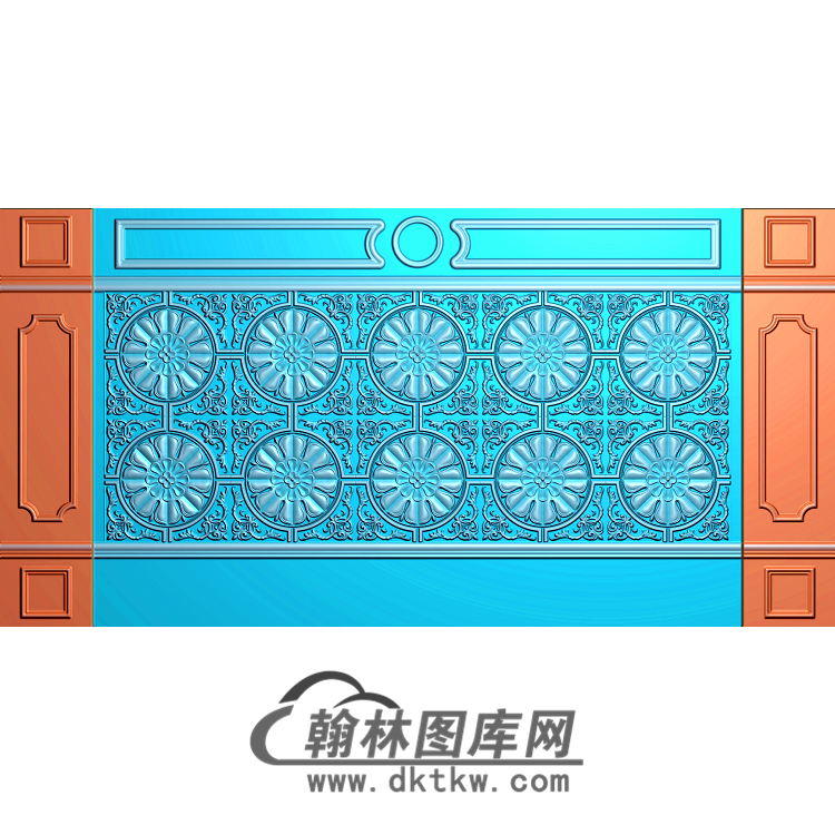 整体背景墙精雕图(BJQ-179)展示