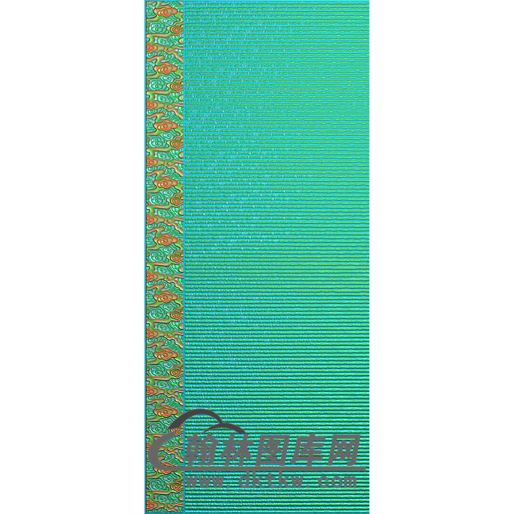 祥云无线铝雕精雕图（TM-473）展示
