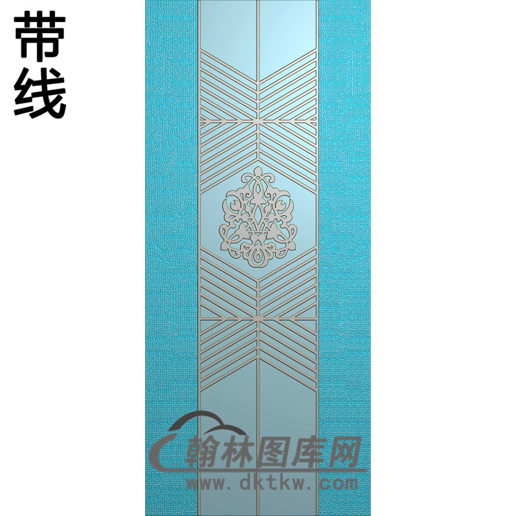洋花铝雕精雕图（TM-475）展示