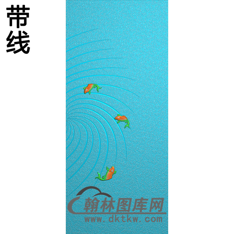 鱼铝雕精雕图（TM-518）展示