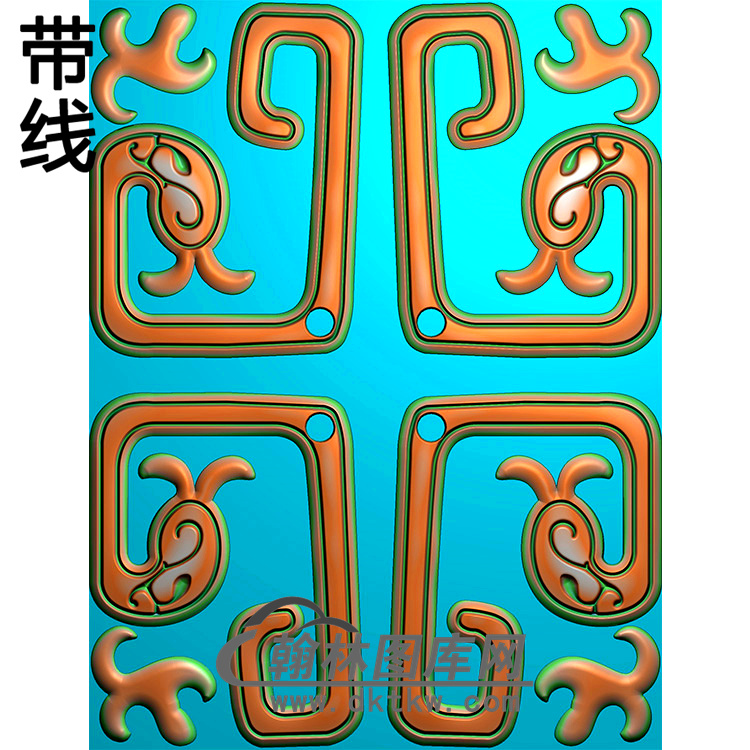 纹理精雕图(wl-059)展示