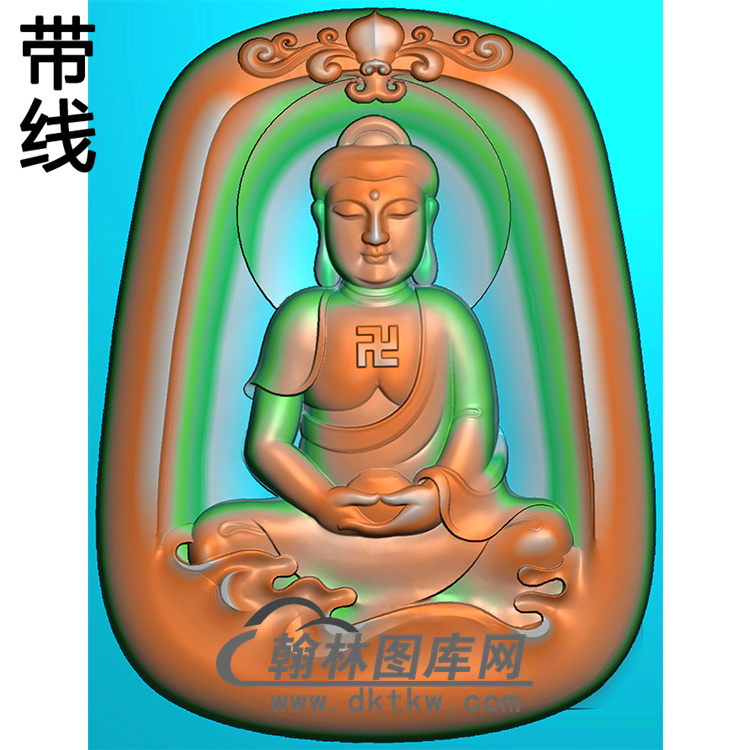 佛珠坐姿佛像精雕图（ZFX-313)展示