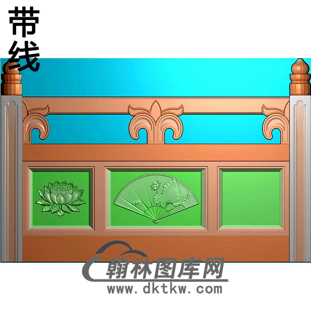 石材栏板精雕图浮雕图雕刻图HL-1展示
