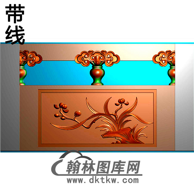 兰花石材栏板精雕图浮雕图雕刻图HL-61有线展示