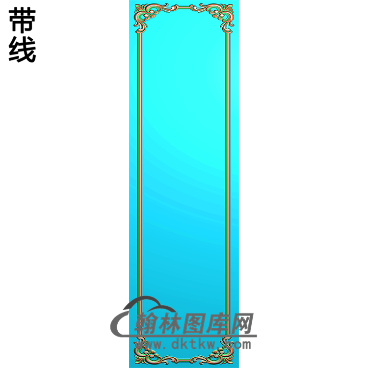 护墙板精雕图(HQB-046)展示
