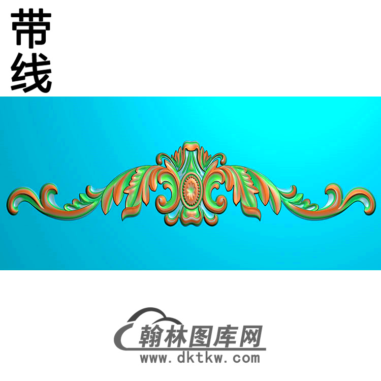 欧式帽顶洋花精雕图（MDH-015）展示